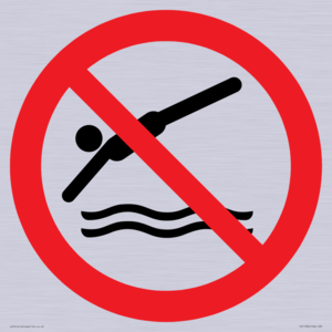 PV11336: Prohibition: No diving