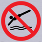 PV11336: Prohibition: No diving