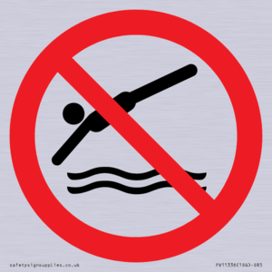PV11336: Prohibition: No diving