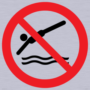 PV11336: Prohibition: No diving