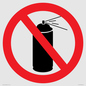 PV11575: P906 Prohibition: No aerosol