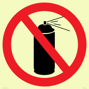 PV11575: P906 Prohibition: No aerosol