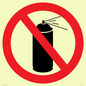 PV11575: P906 Prohibition: No aerosol