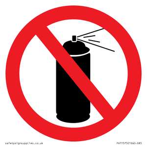 PV11575: P906 Prohibition: No aerosol