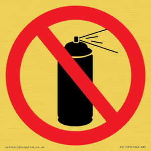 PV11575: P906 Prohibition: No aerosol