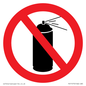 PV11575: P906 Prohibition: No aerosol