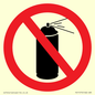 PV11575: P906 Prohibition: No aerosol