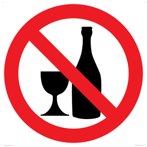PV11742: Prohibition: No alcohol