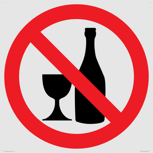 PV11742: Prohibition: No alcohol