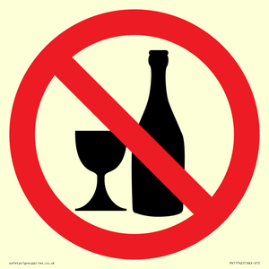 PV11742: Prohibition: No alcohol