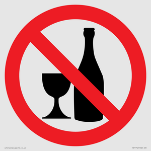 PV11742: Prohibition: No alcohol