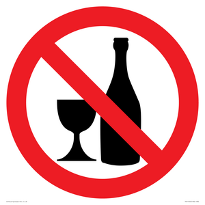 PV11742: Prohibition: No alcohol