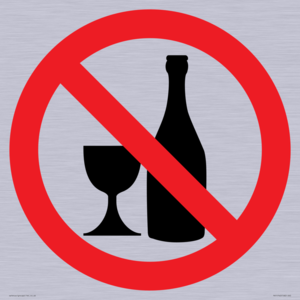 PV11742: Prohibition: No alcohol