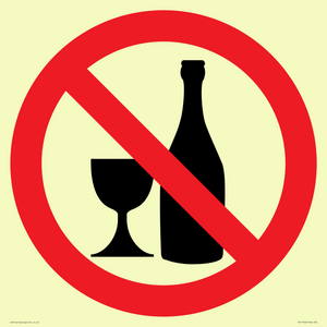 PV11742: Prohibition: No alcohol