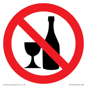 PV11742: Prohibition: No alcohol