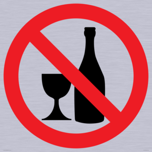 PV11742: Prohibition: No alcohol