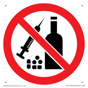 PV11750: P908 Prohibition: No alcohol or drugs