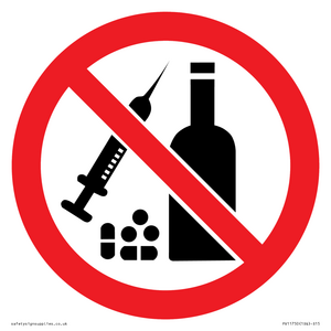 PV11750: P908 Prohibition: No alcohol or drugs