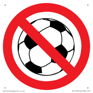 PV11752: P909 Prohibition: No ball games