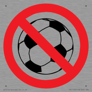 PV11752: P909 Prohibition: No ball games