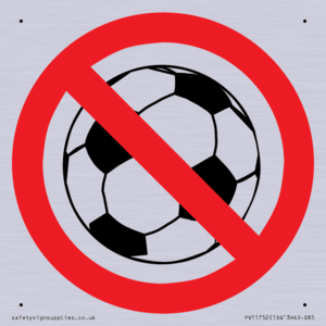 PV11752: P909 Prohibition: No ball games