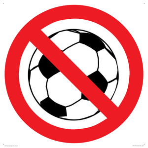 PV11752: P909 Prohibition: No ball games