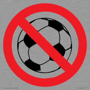 PV11752: P909 Prohibition: No ball games
