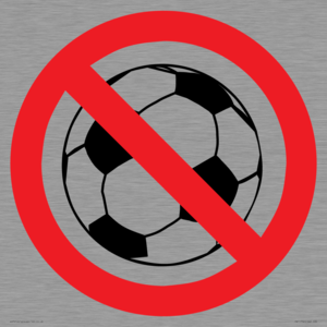 PV11752: P909 Prohibition: No ball games