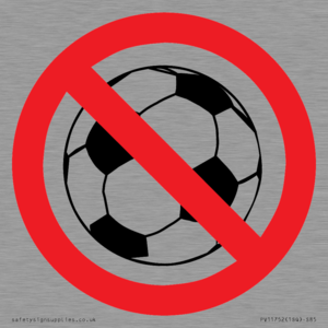 PV11752: P909 Prohibition: No ball games