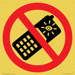 PV11754: P910 Prohibition: No camera phones