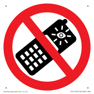PV11754: P910 Prohibition: No camera phones