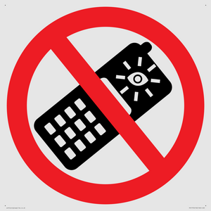 PV11754: P910 Prohibition: No camera phones