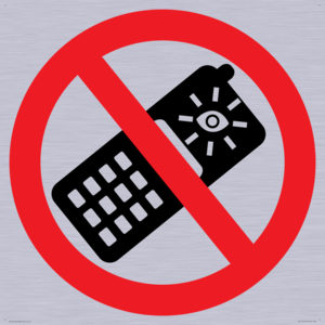 PV11754: P910 Prohibition: No camera phones