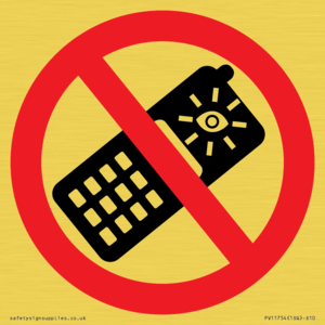 PV11754: P910 Prohibition: No camera phones