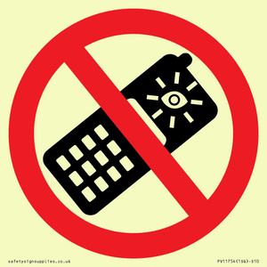 PV11754: P910 Prohibition: No camera phones