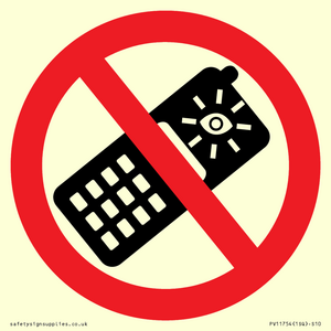 PV11754: P910 Prohibition: No camera phones