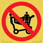 PV11758: P912 Prohibition: No climbing on trolley