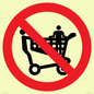 PV11758: P912 Prohibition: No climbing on trolley