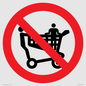 PV11758: P912 Prohibition: No climbing on trolley
