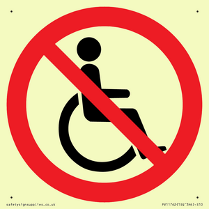 PV11762: P914 Prohibition: No disabled access