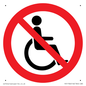 PV11762: P914 Prohibition: No disabled access