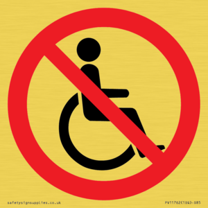 PV11762: P914 Prohibition: No disabled access