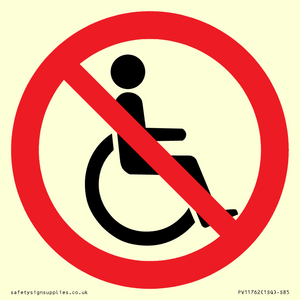 PV11762: P914 Prohibition: No disabled access