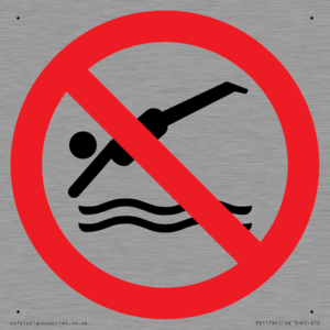 PV11764: P915 Prohibition: No diving