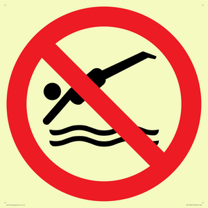 PV11764: P915 Prohibition: No diving
