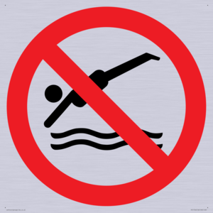 PV11764: P915 Prohibition: No diving