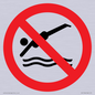 PV11764: P915 Prohibition: No diving