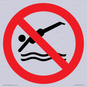 PV11764: P915 Prohibition: No diving