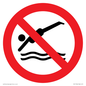PV11764: P915 Prohibition: No diving