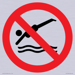 PV11764: P915 Prohibition: No diving